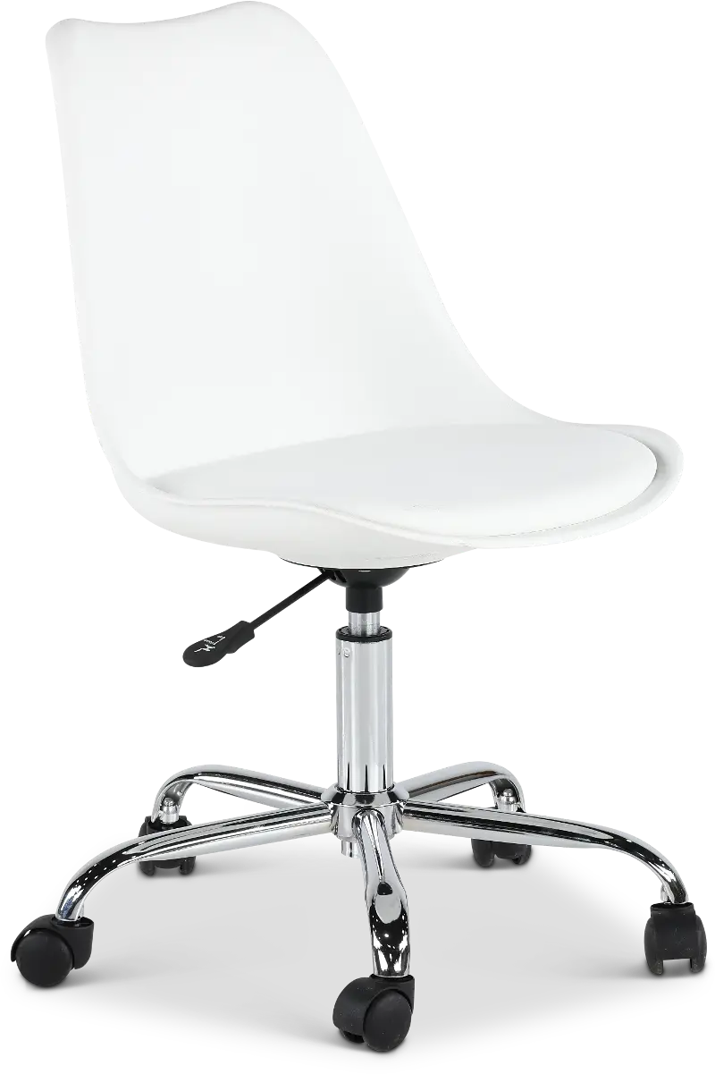 Emerson White Office Chair