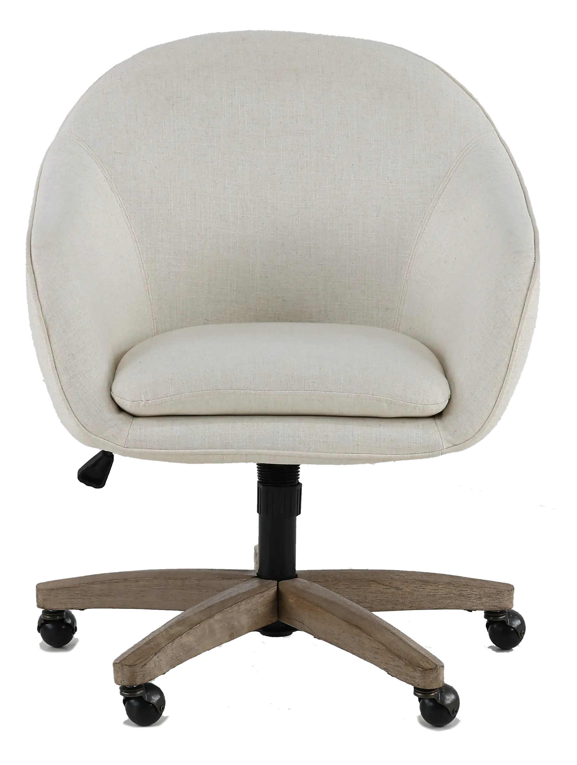 Nora Chic White Office Chair-1