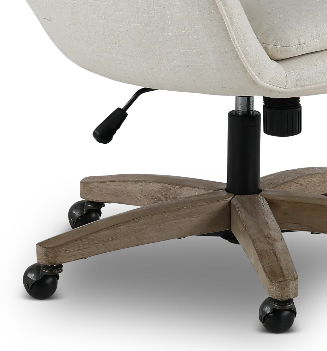 Nora Chic White Office Chair-5