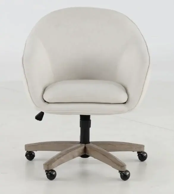 Nora Chic White Office Chair-8