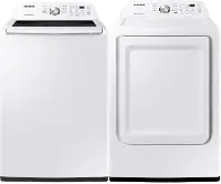 .SUG-3200-W/W-ELE-PR Samsung White Electric Laundry Pair - 3200
