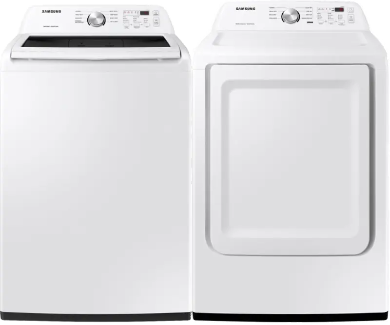 Samsung White Electric Laundry Pair - 3200