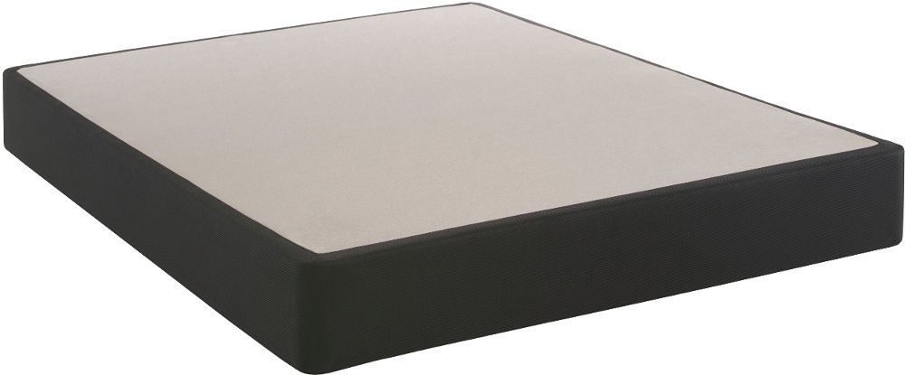 Sealy Black Standard Queen Box Spring - Hybrid