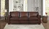 Eglinton Brown Leather Sofa