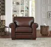 Eglinton Brown Leather Chair