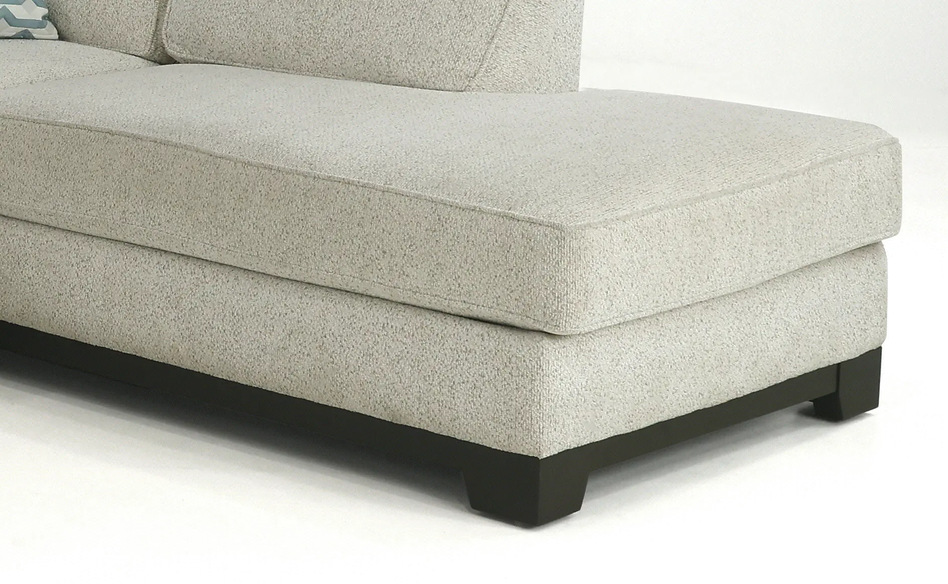 Pisces Off-White 3 Piece Chaise Sectional-4
