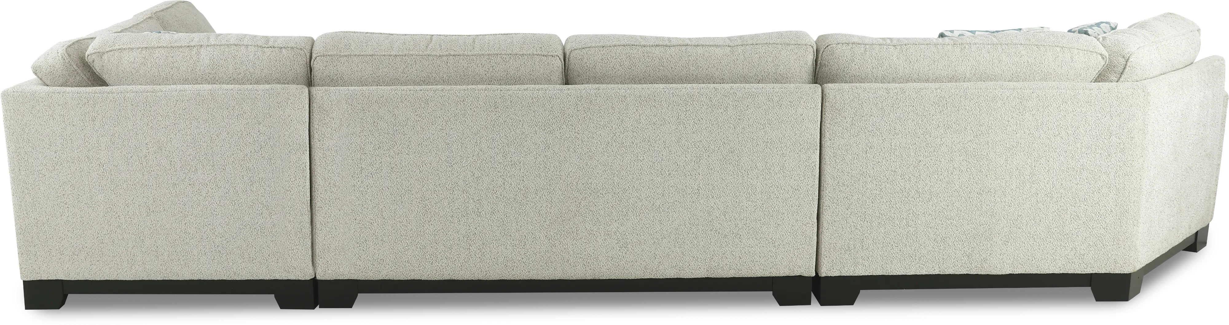 Pisces Off-White 3 Piece Chaise Sectional-5