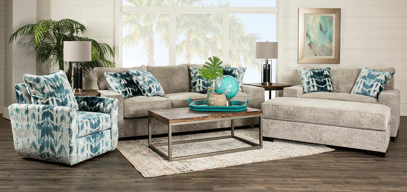 TRYSOF Troy Beige Sofa-2