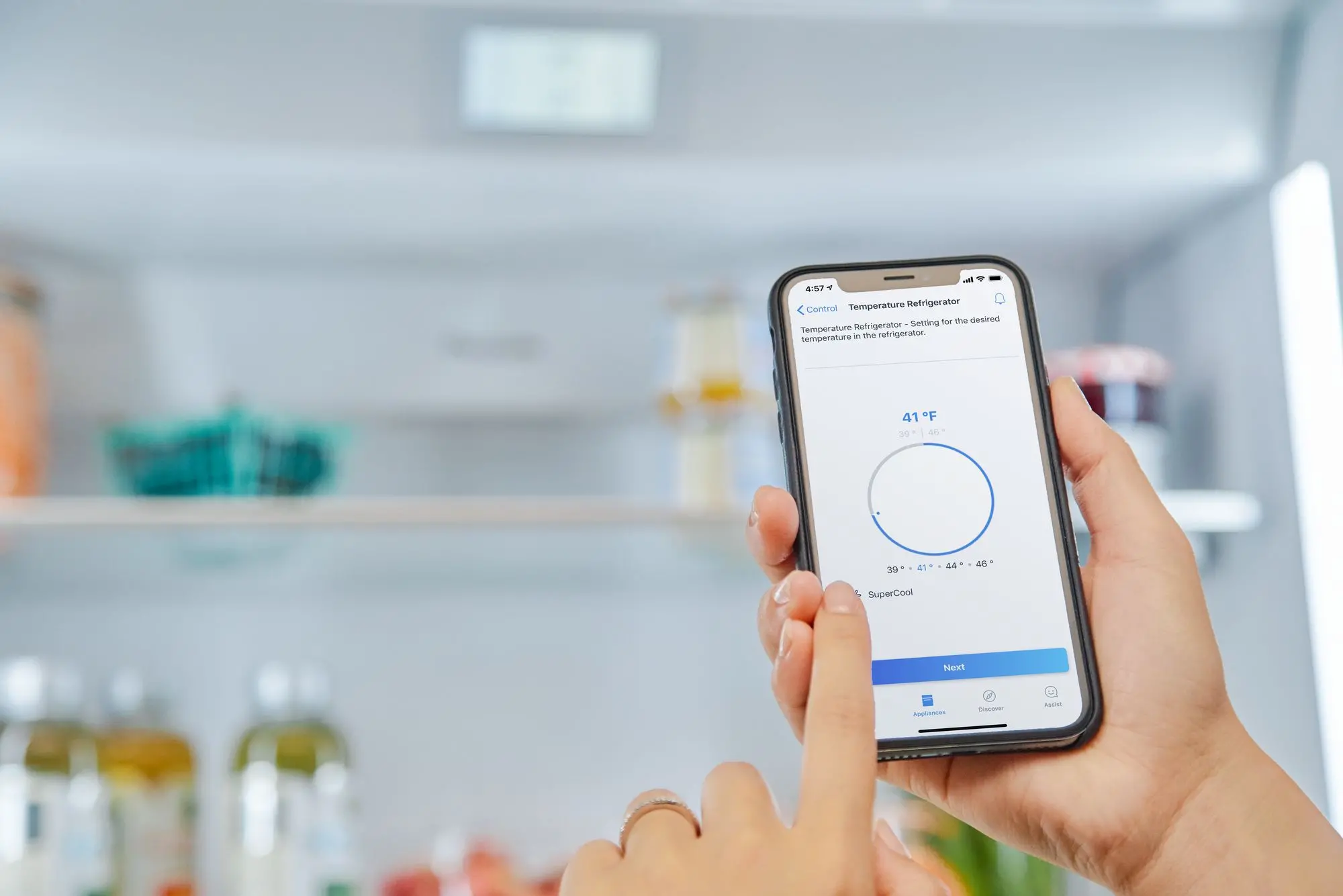 T18ID905LP Thermador 18 Inch Smart Freezer Column - Panel Ready, Left Hinge-5