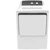 GTX52EASPWB GE Electric Dryer with Reverse-a-Door - 6.2 cu. ft. White