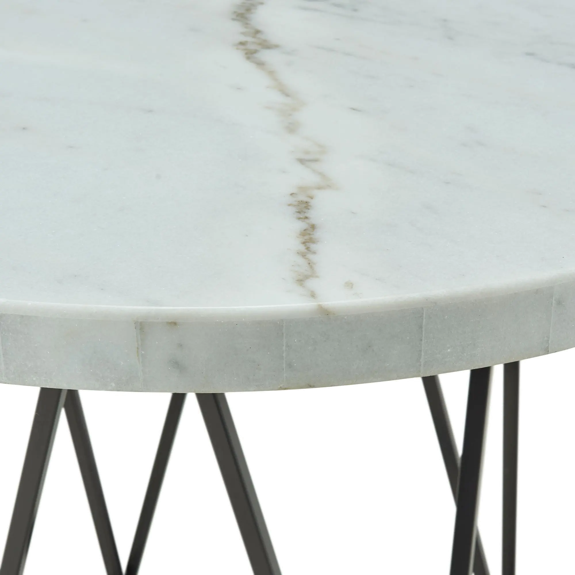 Rocco White and Black 5 Piece Counter Height Dining Set-7