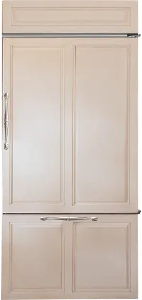 ZIC360NNRH Monogram 36 Inch Bottom Freezer Refrigerator - Panel Ready, 21.3 cu. ft.