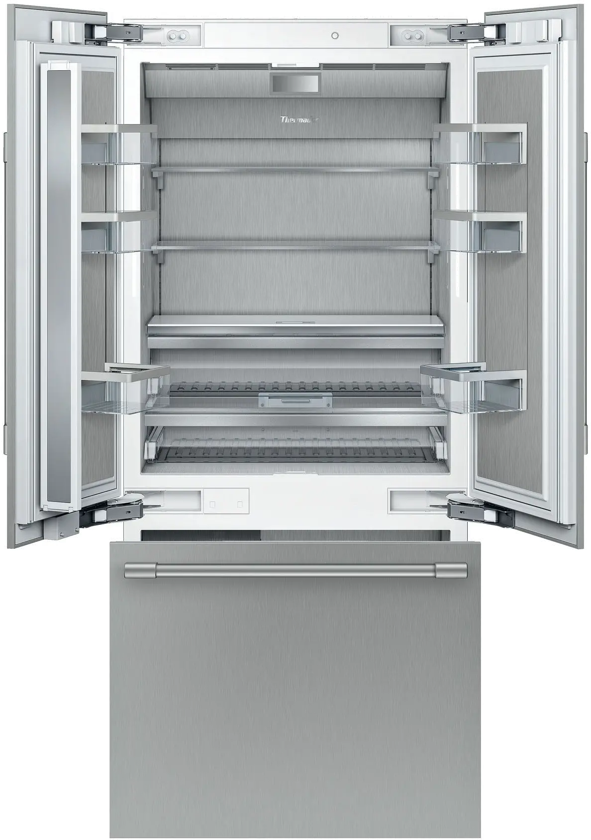 T36IT905NP Thermador 36 Inch French Door Refrigerator - Panel Ready, 19.4 cu. ft.-1