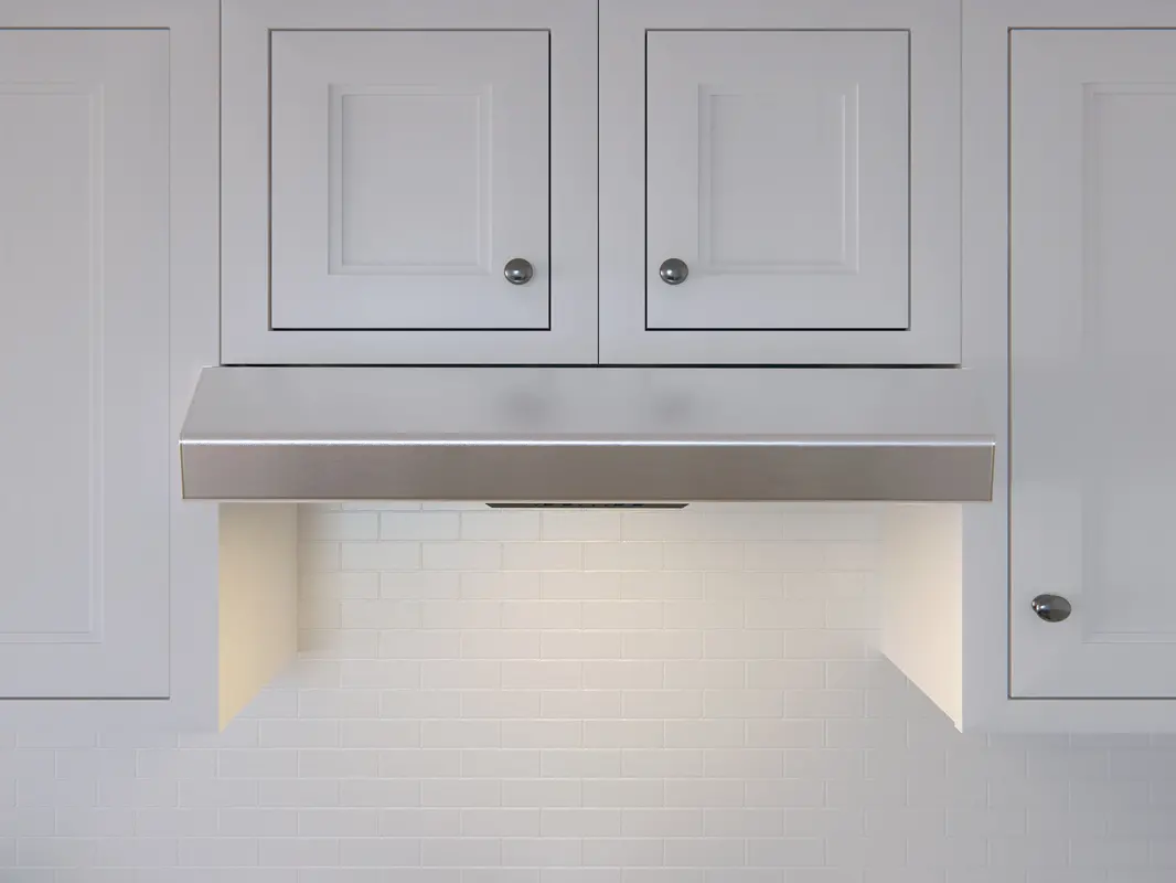 AK1100BS Zephyr 30 Inch Breeze I Range Hood - Stainless Steel-1