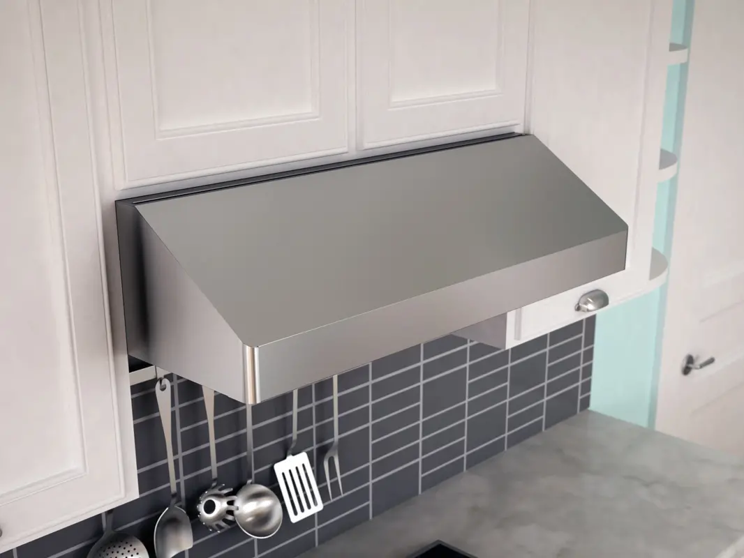 AK7136BS290-BF Zephyr Gust 36 Inch Under Cabinet Hood - Stainless Steel-1