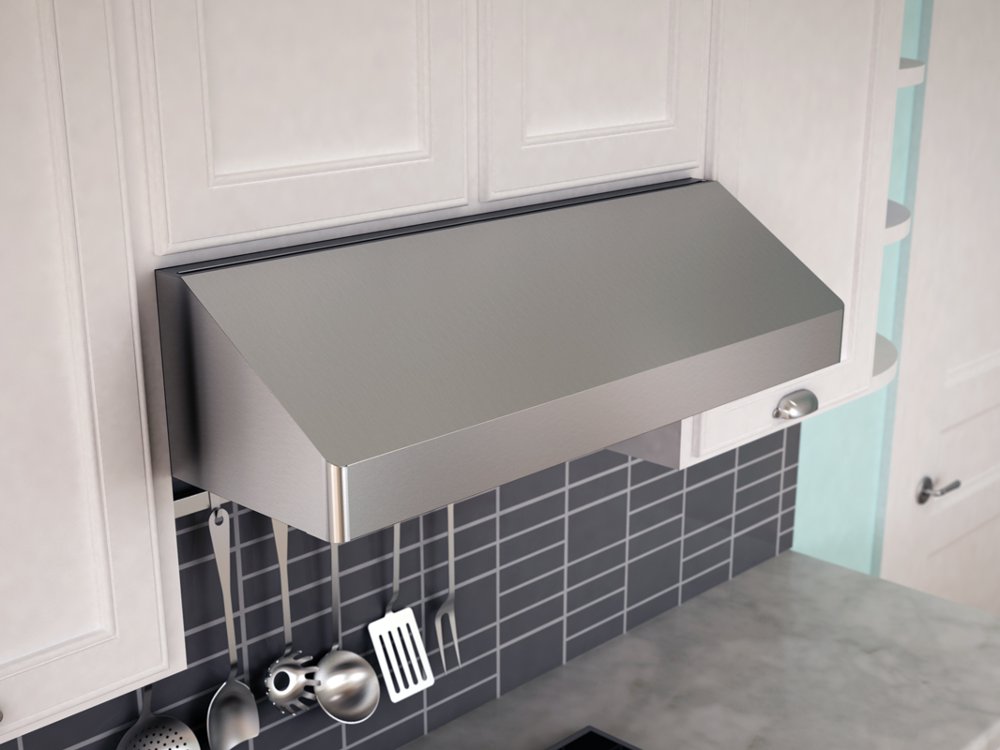 Zephyr Gust 36 Inch Under Cabinet Hood - Stainless Steel