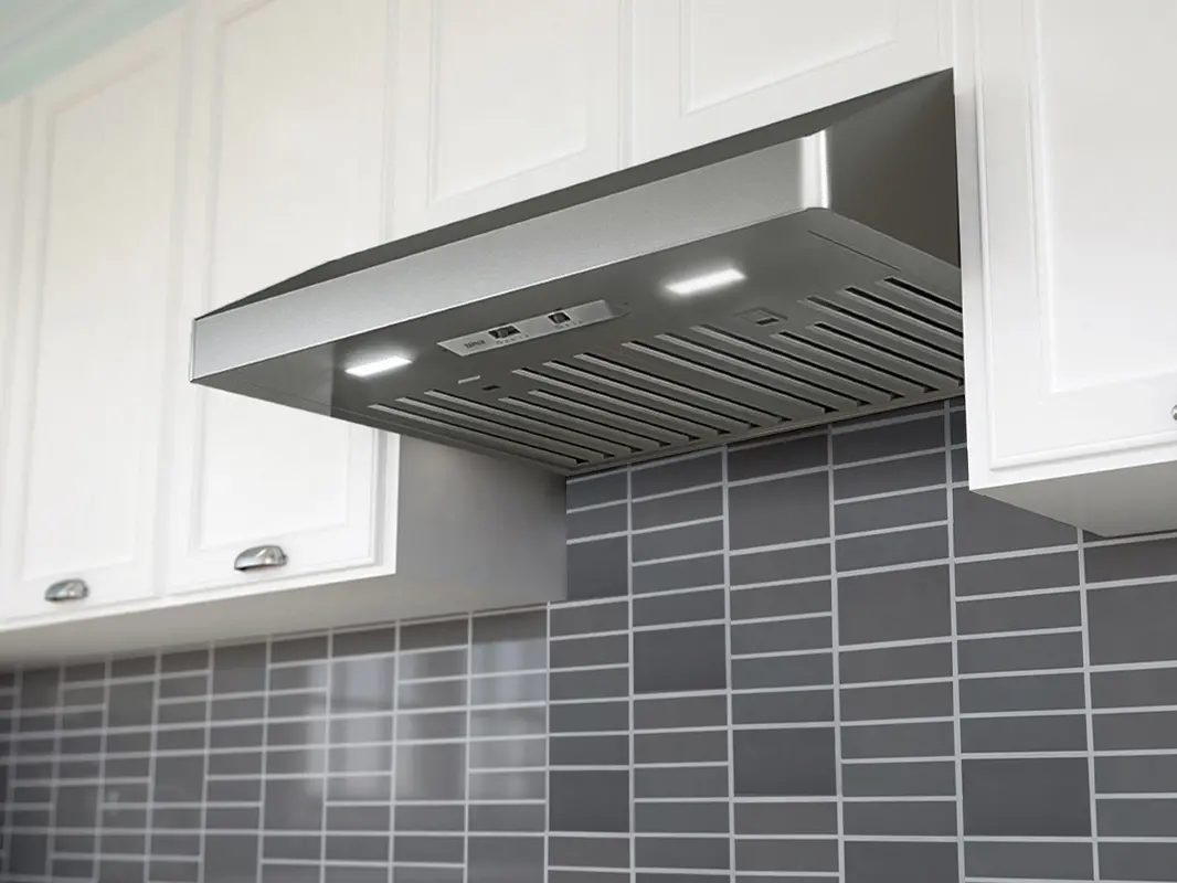 AK7136BS290-BF Zephyr Gust 36 Inch Under Cabinet Hood - Stainless Steel-2