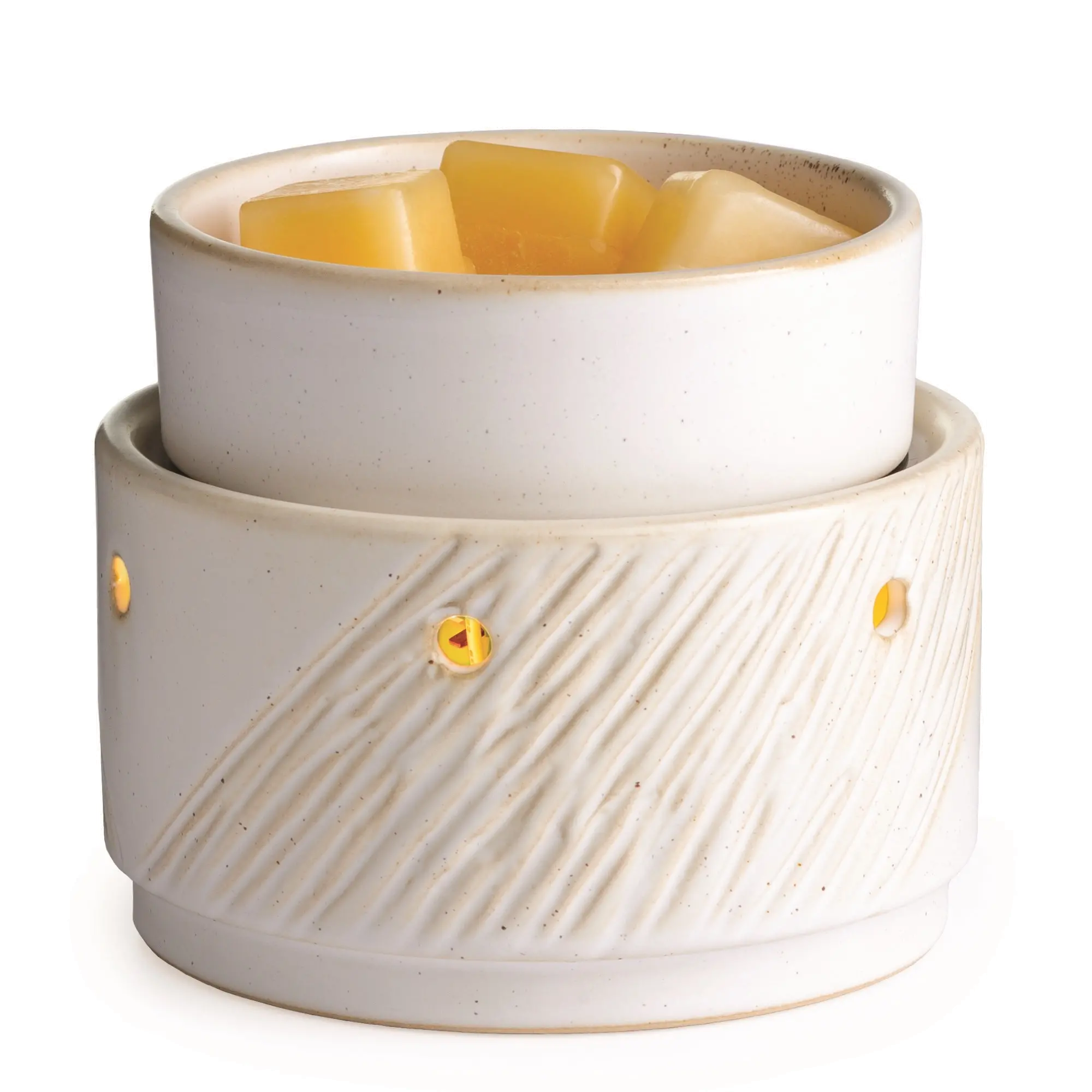 White Aspen 2-In-1 Deluxe Fragrance Warmer-1