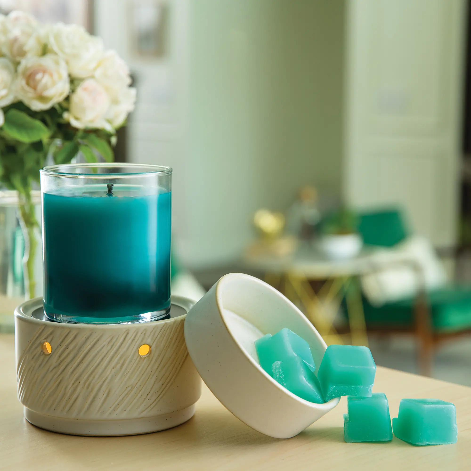 White Aspen 2-In-1 Deluxe Fragrance Warmer-2
