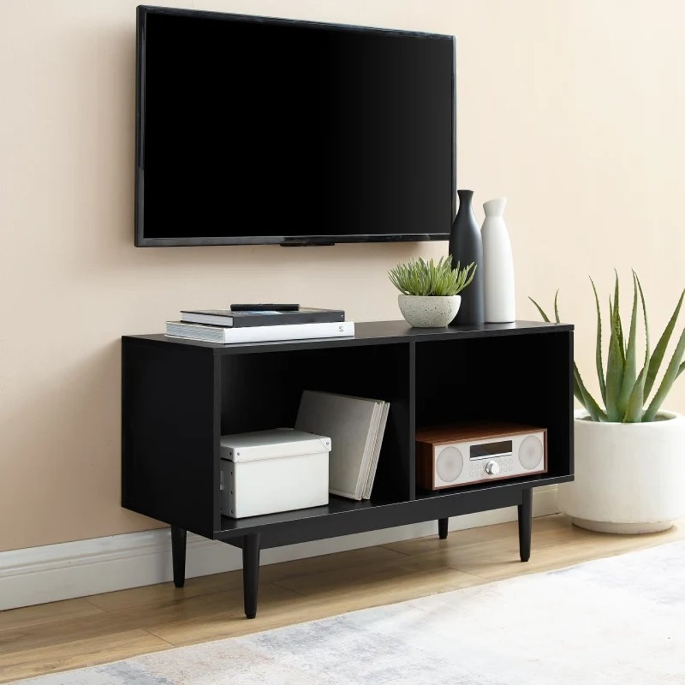 Black Wooden Cabinets