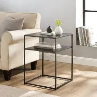 CF1401-MB Braxton Black End Table