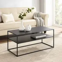 CF1402-MB Braxton Black Coffee Table