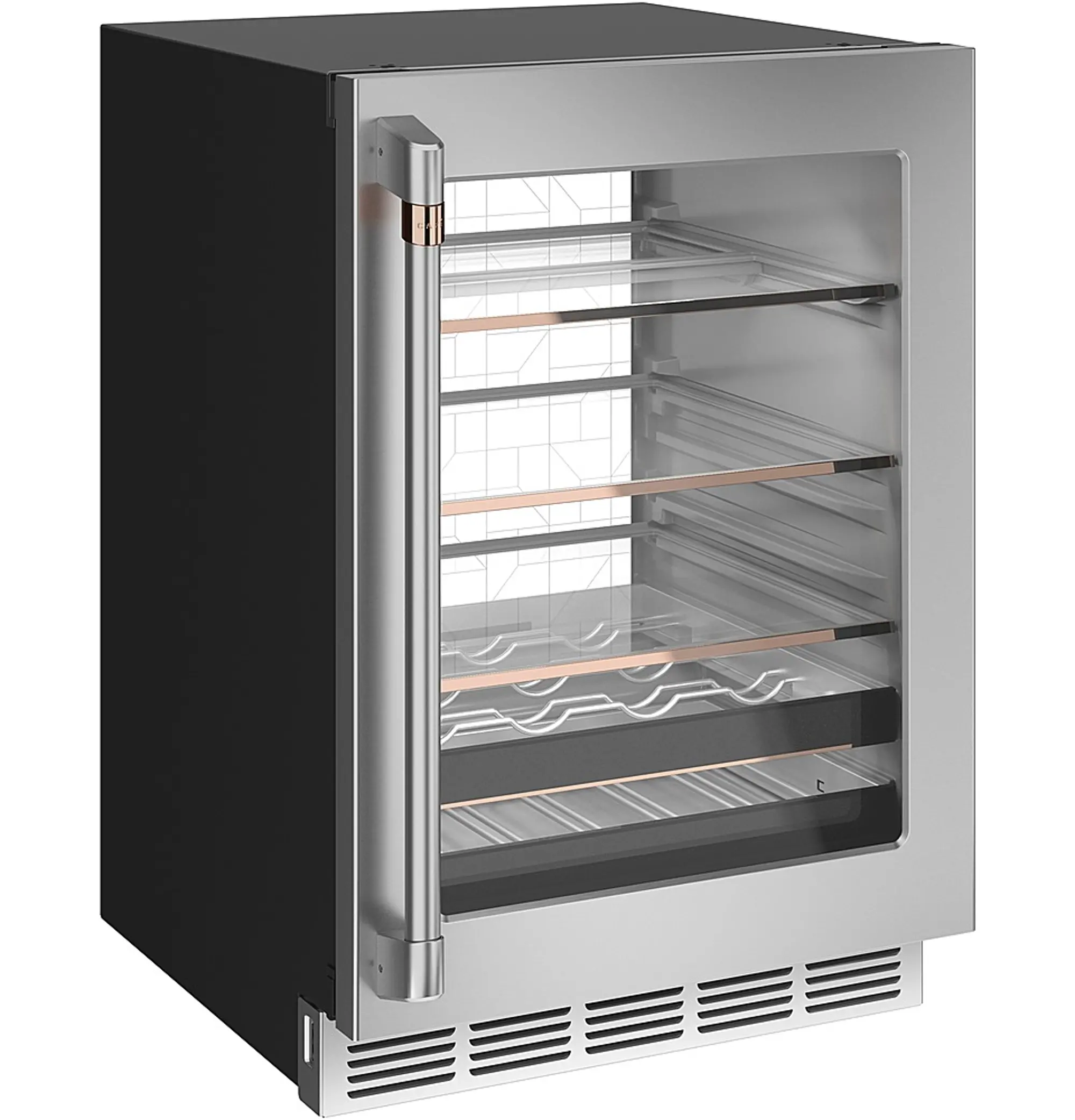 GE Cafe Beverage Fridge CCP06BP2PS1 | RC Willey