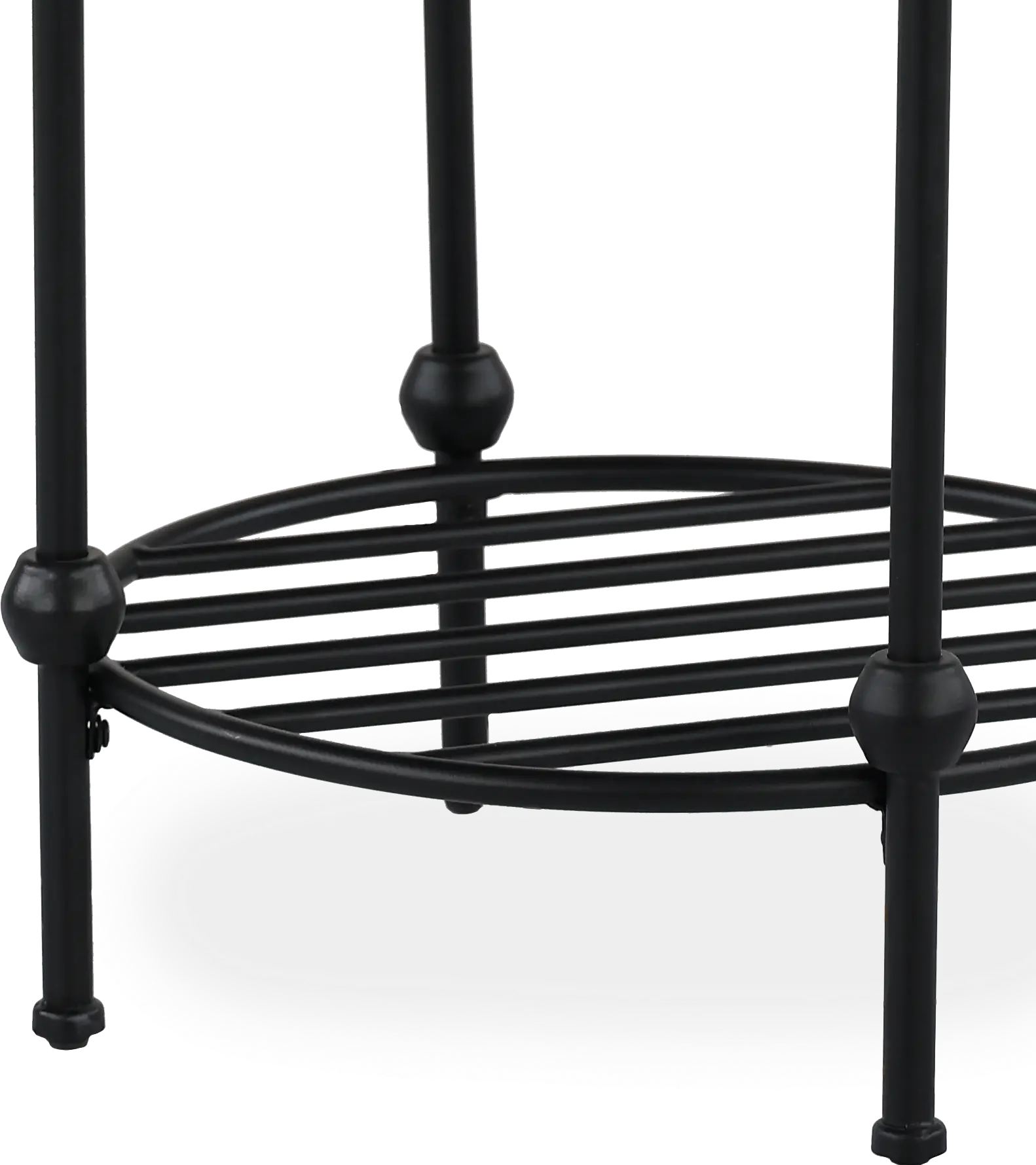 Emery II Round Antique Country End Table-6