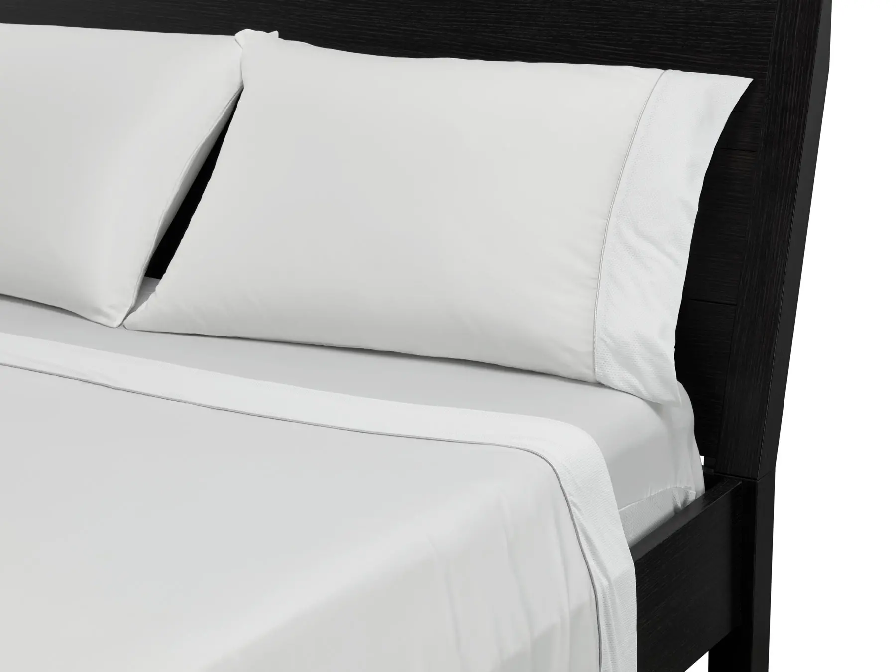 BGS195003 BedGear White Microfiber Full Bed Sheets-2