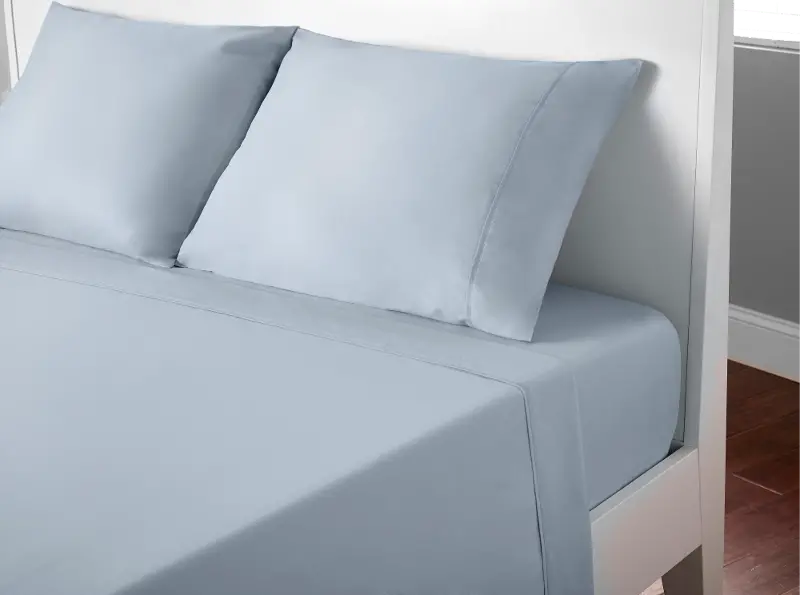 BedGear Gray Blue Microfiber Full Bed Sheets
