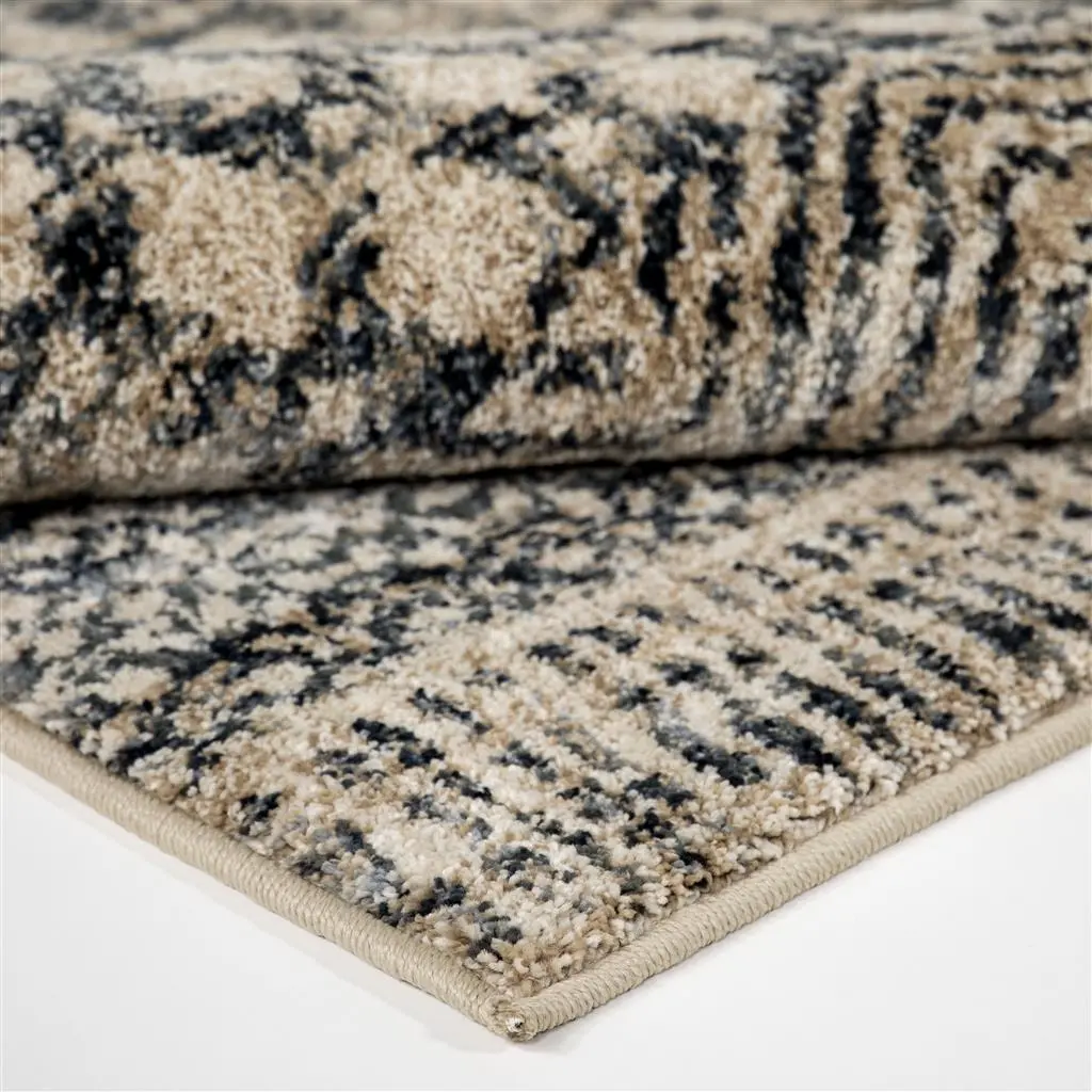8225-8X11/LIGHT-BLUE Adagio 8 x 10 Arrowhead Light Blue and Beige Area Rug-5