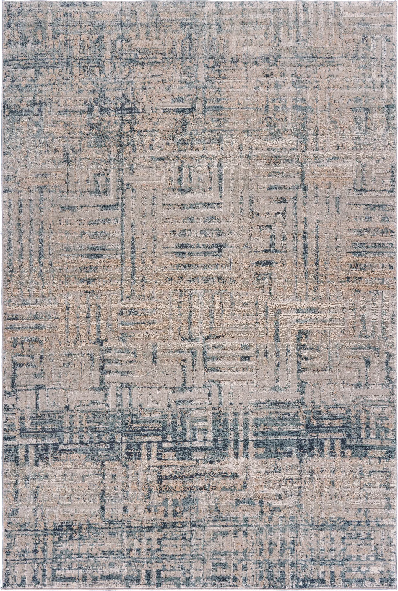 Imagine 8 x 11 Blue Harbor Mist Area Rug-1