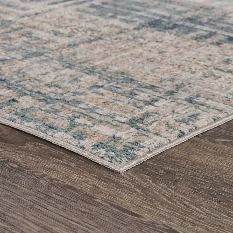 Imagine 8 x 11 Blue Harbor Mist Area Rug-2