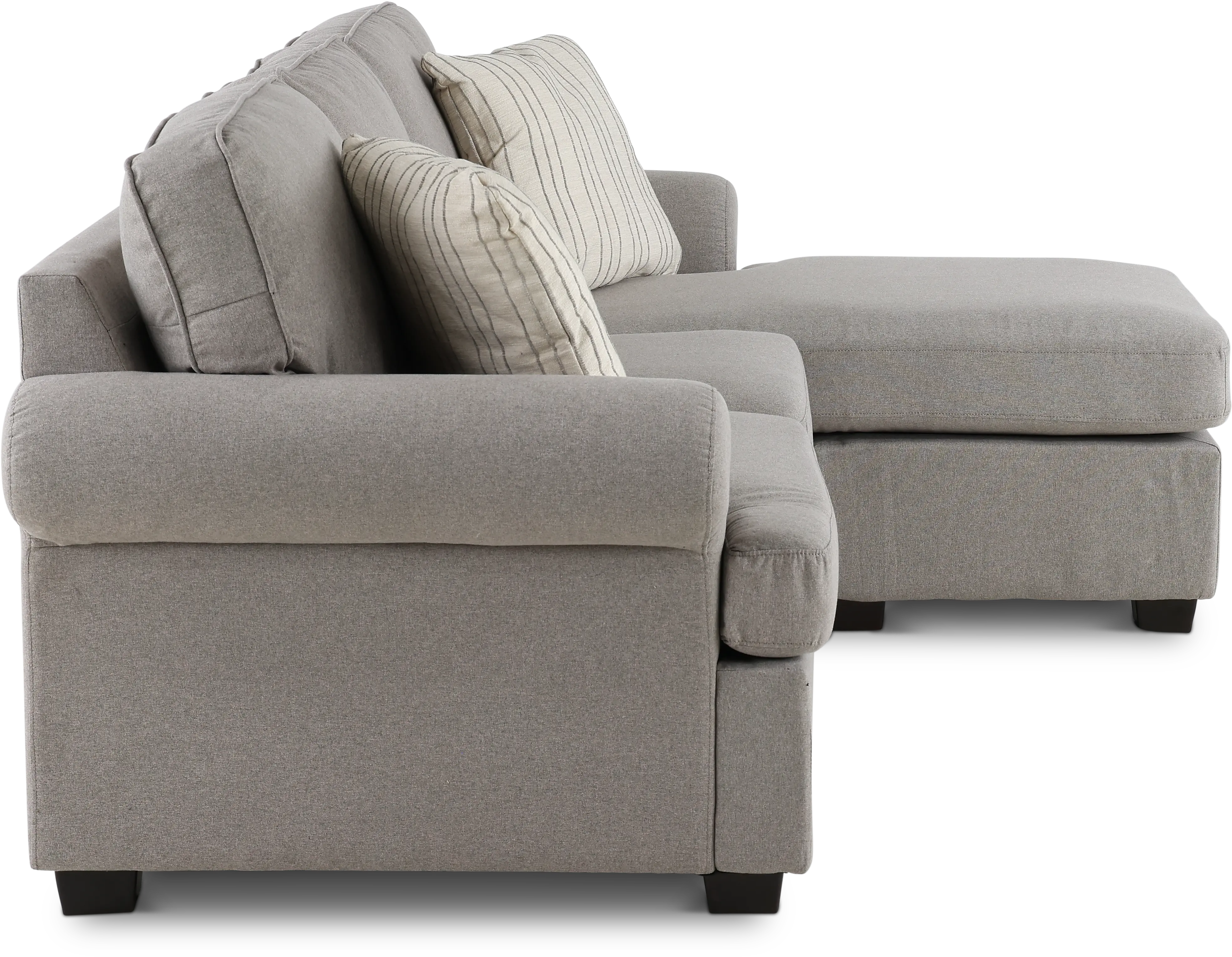 Tranquility Light Gray Queen Sofa Bed with Chaise-12