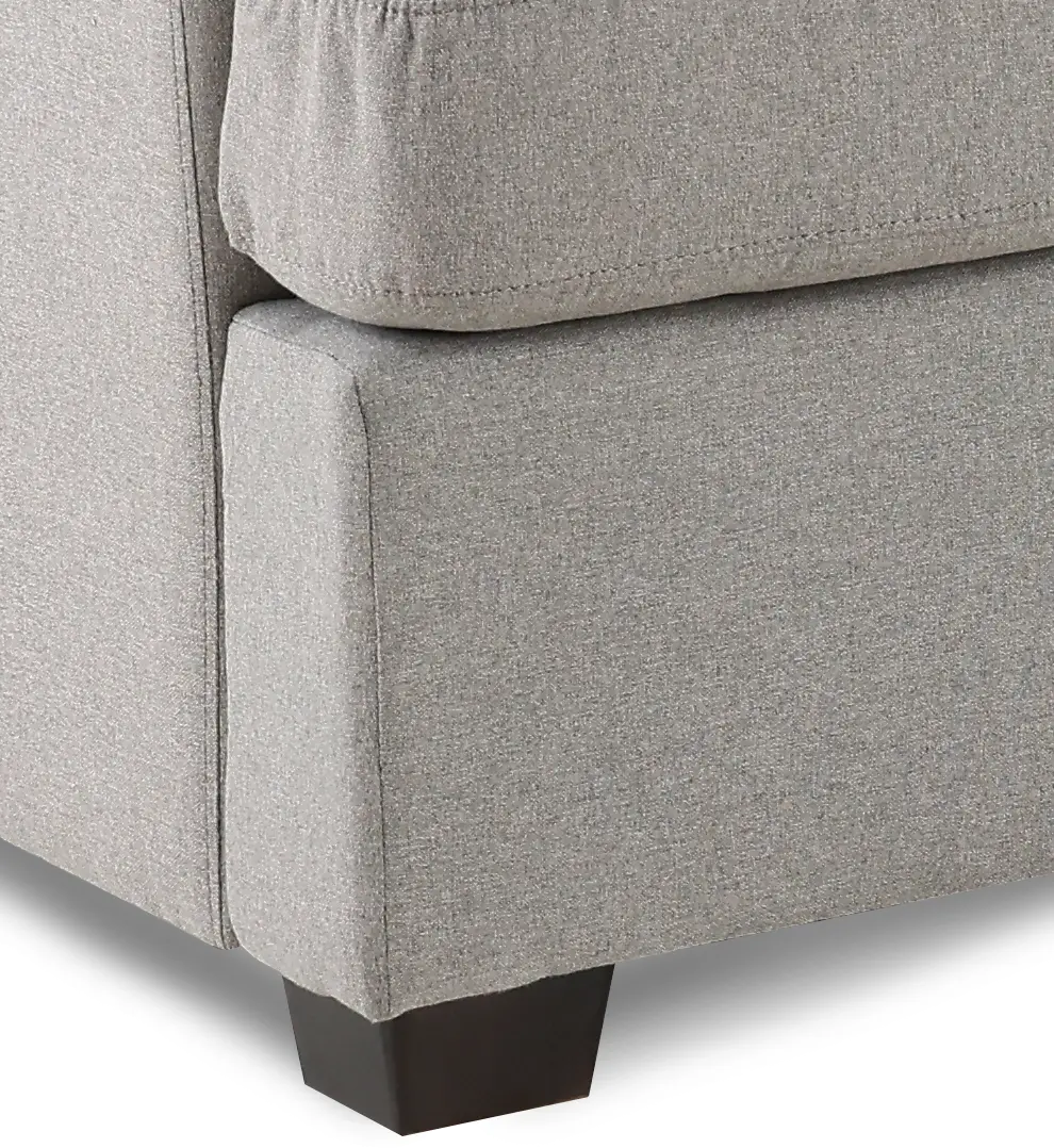Tranquility Light Gray Queen Sofa Bed with Chaise-16