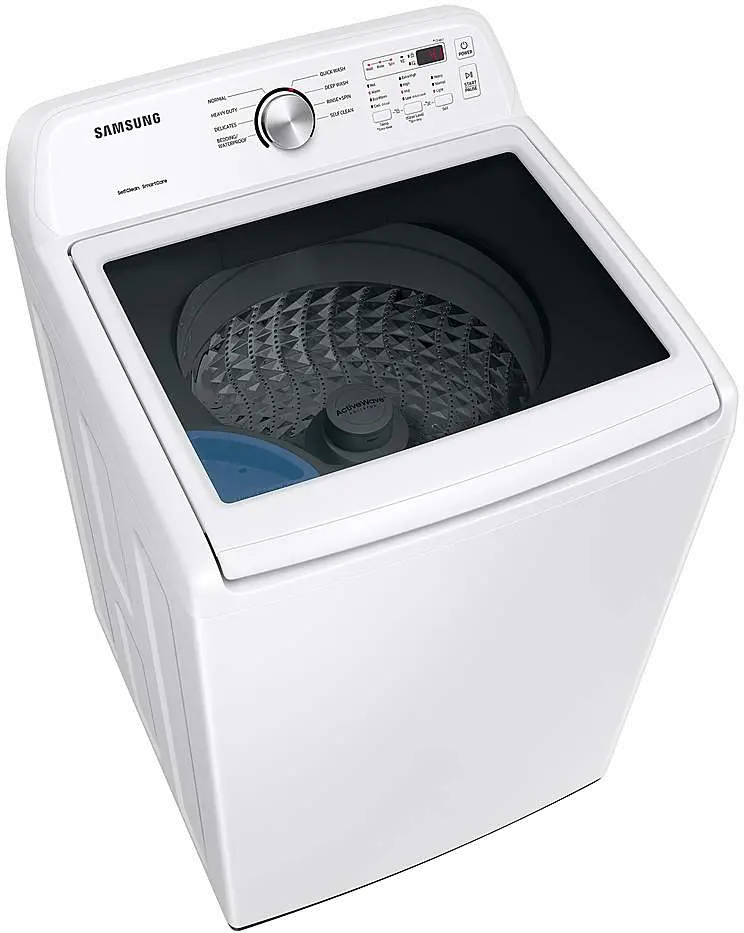 WA44A3205AW Samsung Agitator Top Load Washer - 4.4 cu. ft. White-6