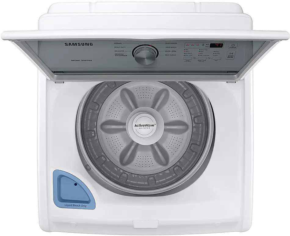 WA44A3205AW Samsung Agitator Top Load Washer - 4.4 cu. ft. White-7