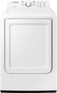 DVG41A3000W Samsung Gas Dryer with Sensor Dry and 8 Drying Cycles - 7.2 cu. ft. White