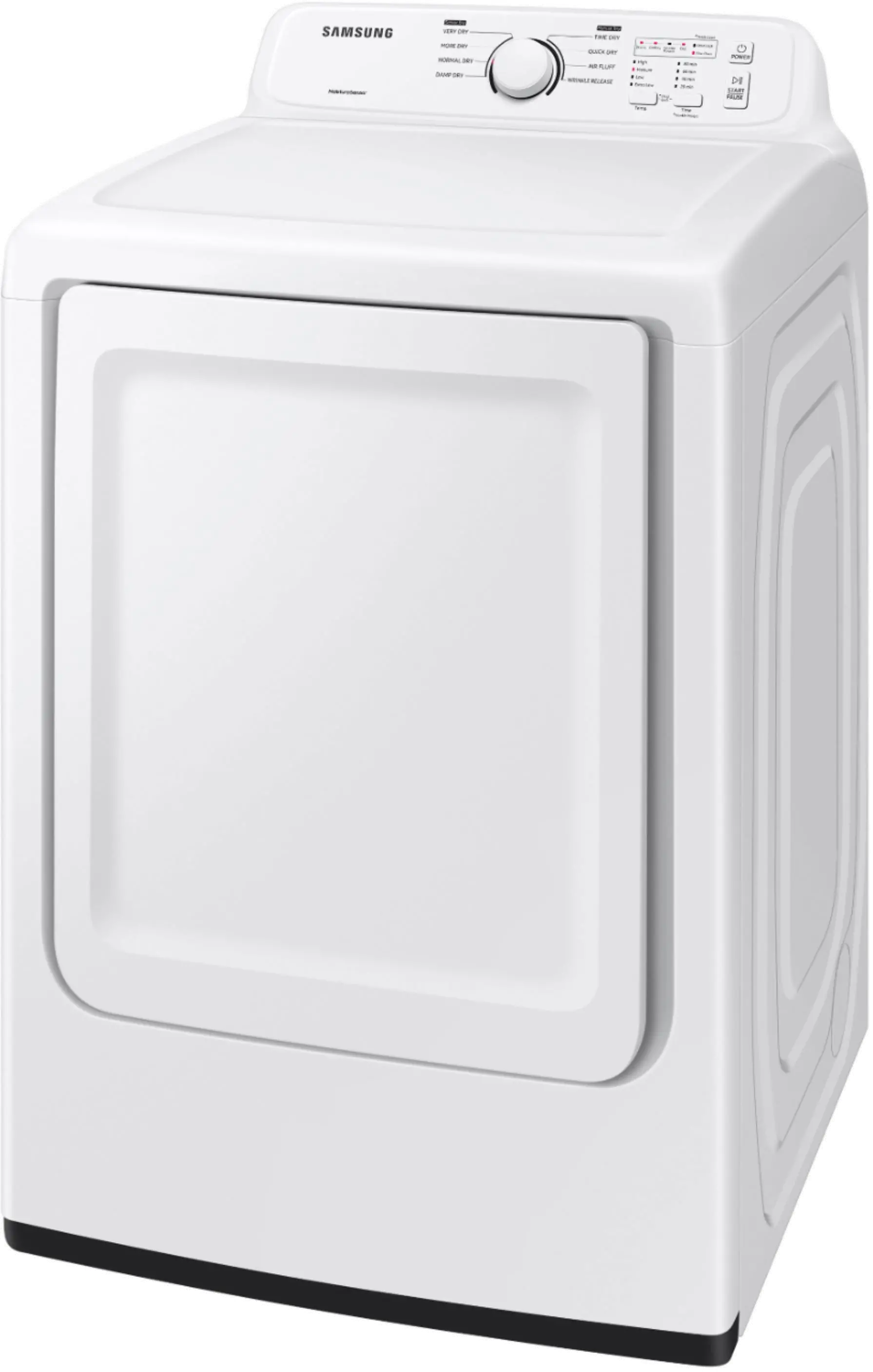 DVG41A3000W Samsung Gas Dryer with Sensor Dry and 8 Drying Cycles - 7.2 cu. ft. White-4