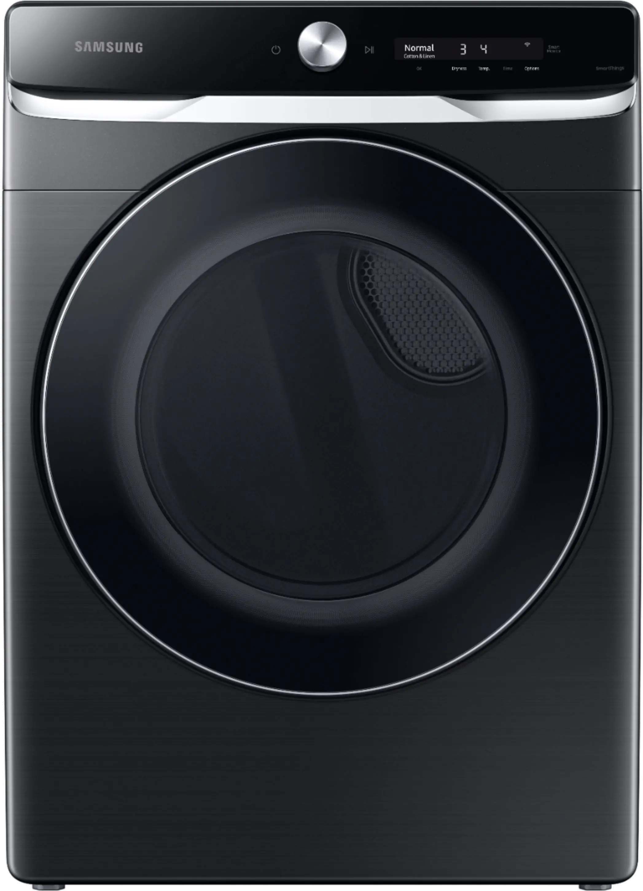 DVG50A8800V Samsung Smart Dial Gas Dryer with Super Speed Dry - 7.5 cu. ft. Brushed Black-1