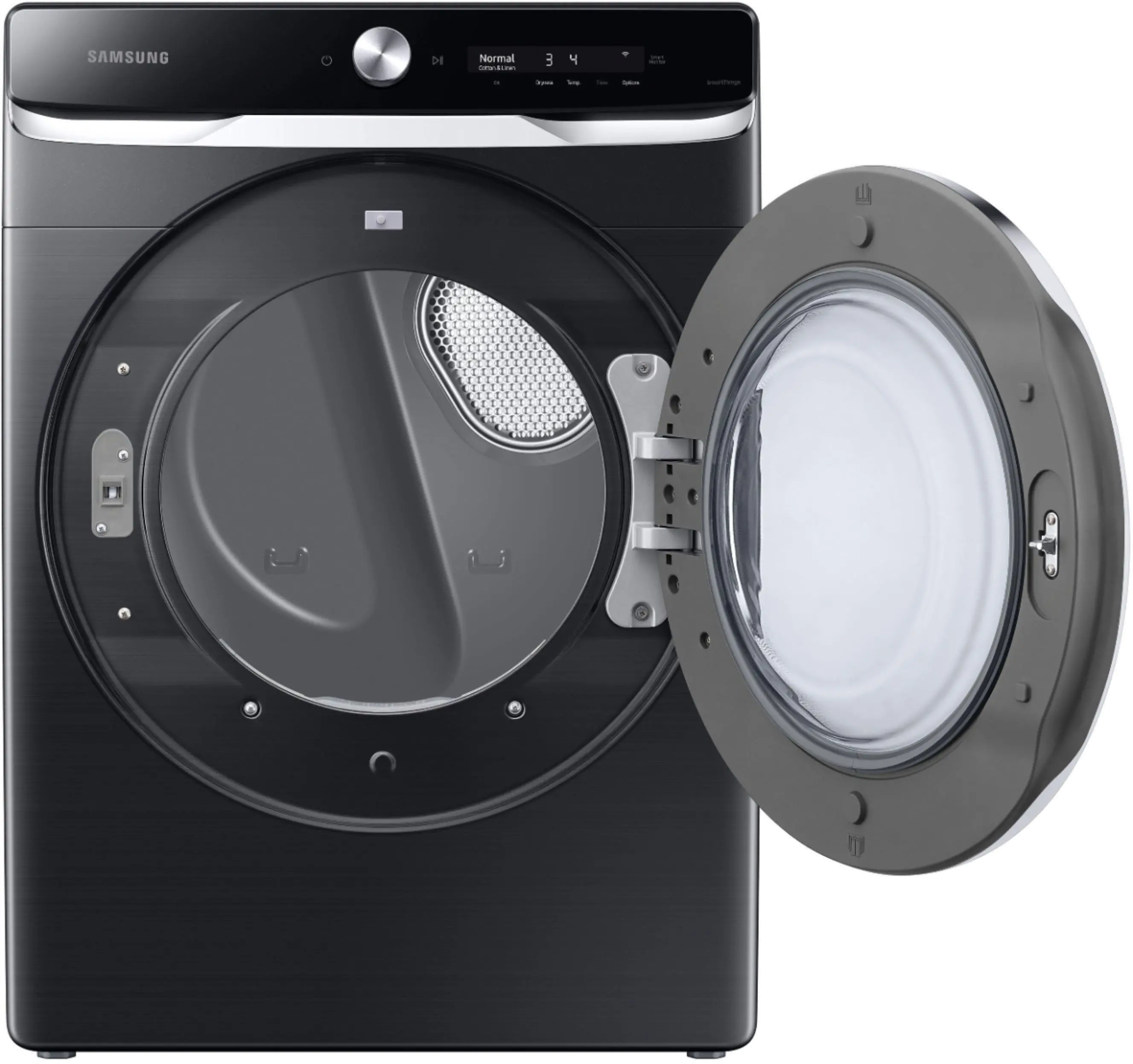 DVG50A8800V Samsung Smart Dial Gas Dryer with Super Speed Dry - 7.5 cu. ft. Brushed Black-3