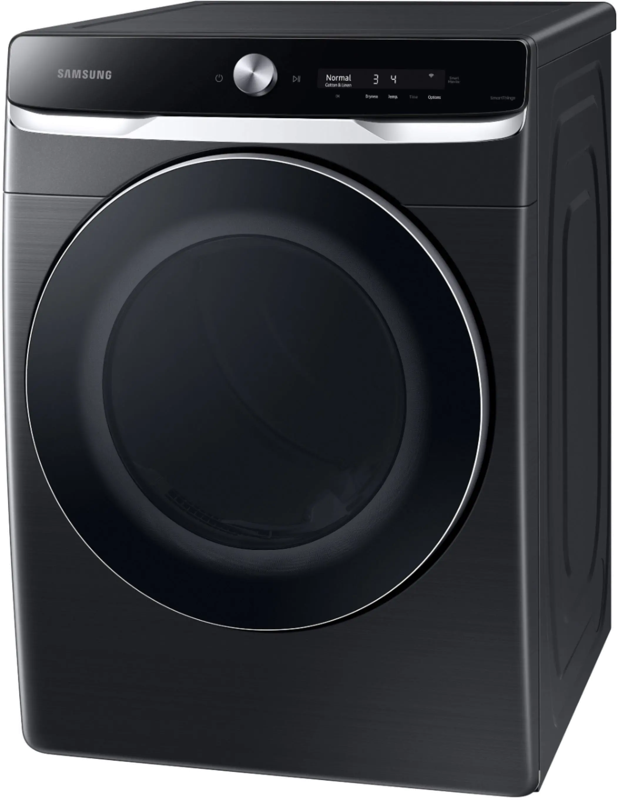 DVG50A8800V Samsung Smart Dial Gas Dryer with Super Speed Dry - 7.5 cu. ft. Brushed Black-4
