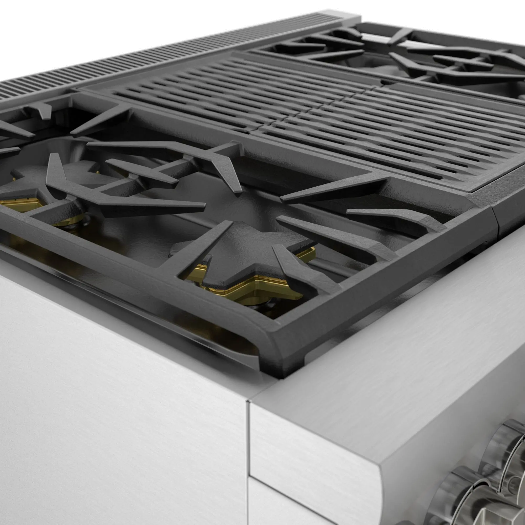 PRG364WLG Thermador 30 Inch Pro Grand Convection Gas Range - 5.7 cu. ft., Stainless Steel-4