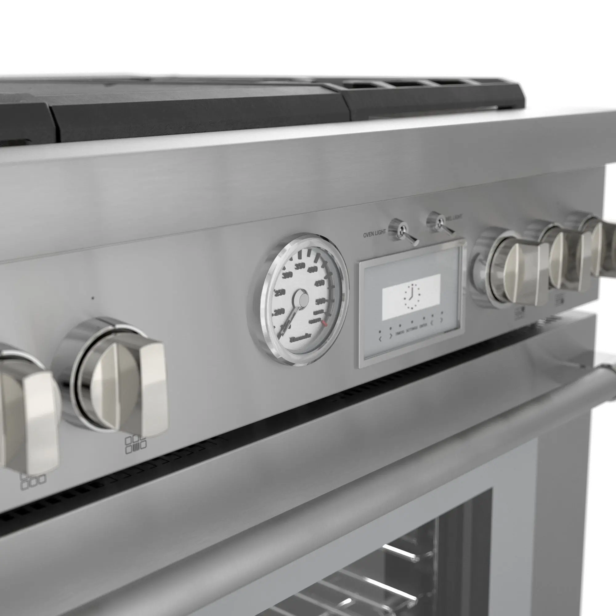 PRG364WLG Thermador 30 Inch Pro Grand Convection Gas Range - 5.7 cu. ft., Stainless Steel-5