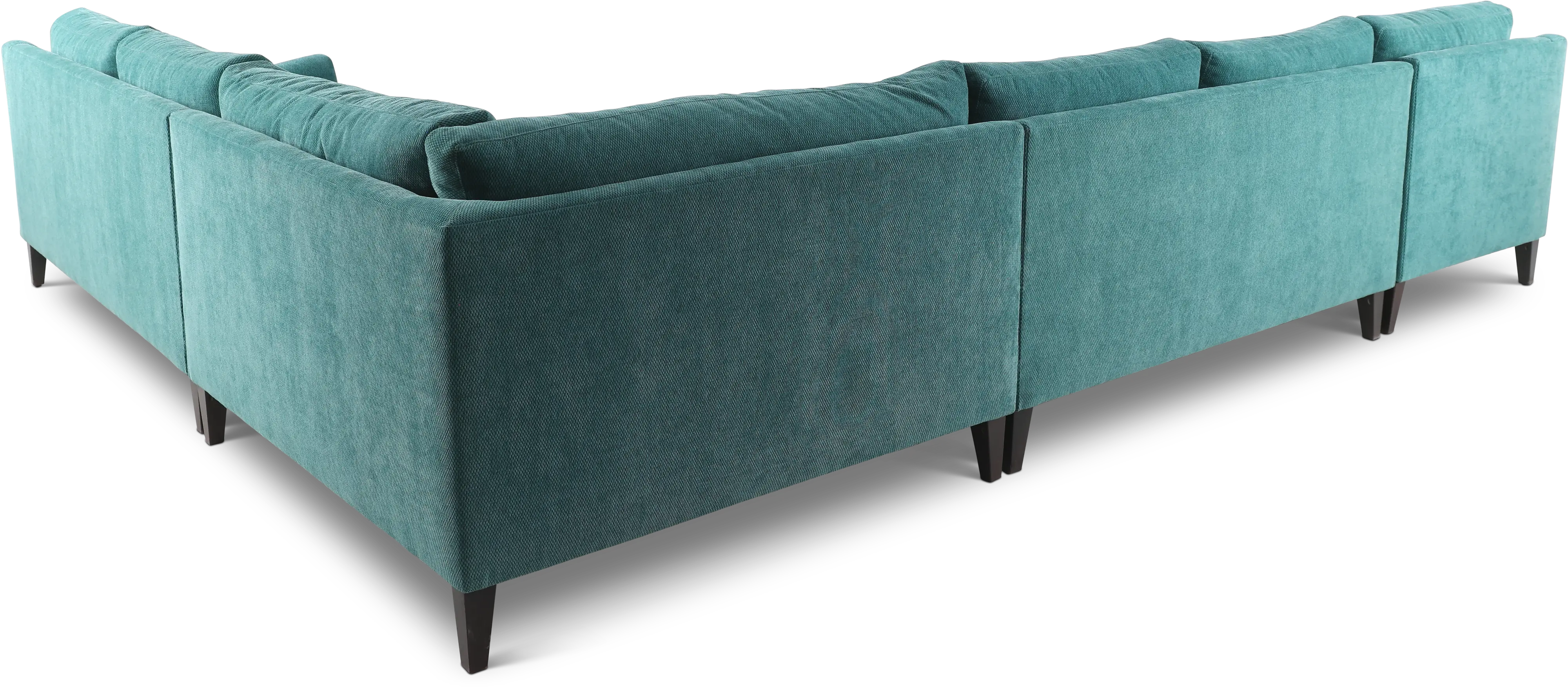 Design Lab Blue 4 Piece Sectional-6