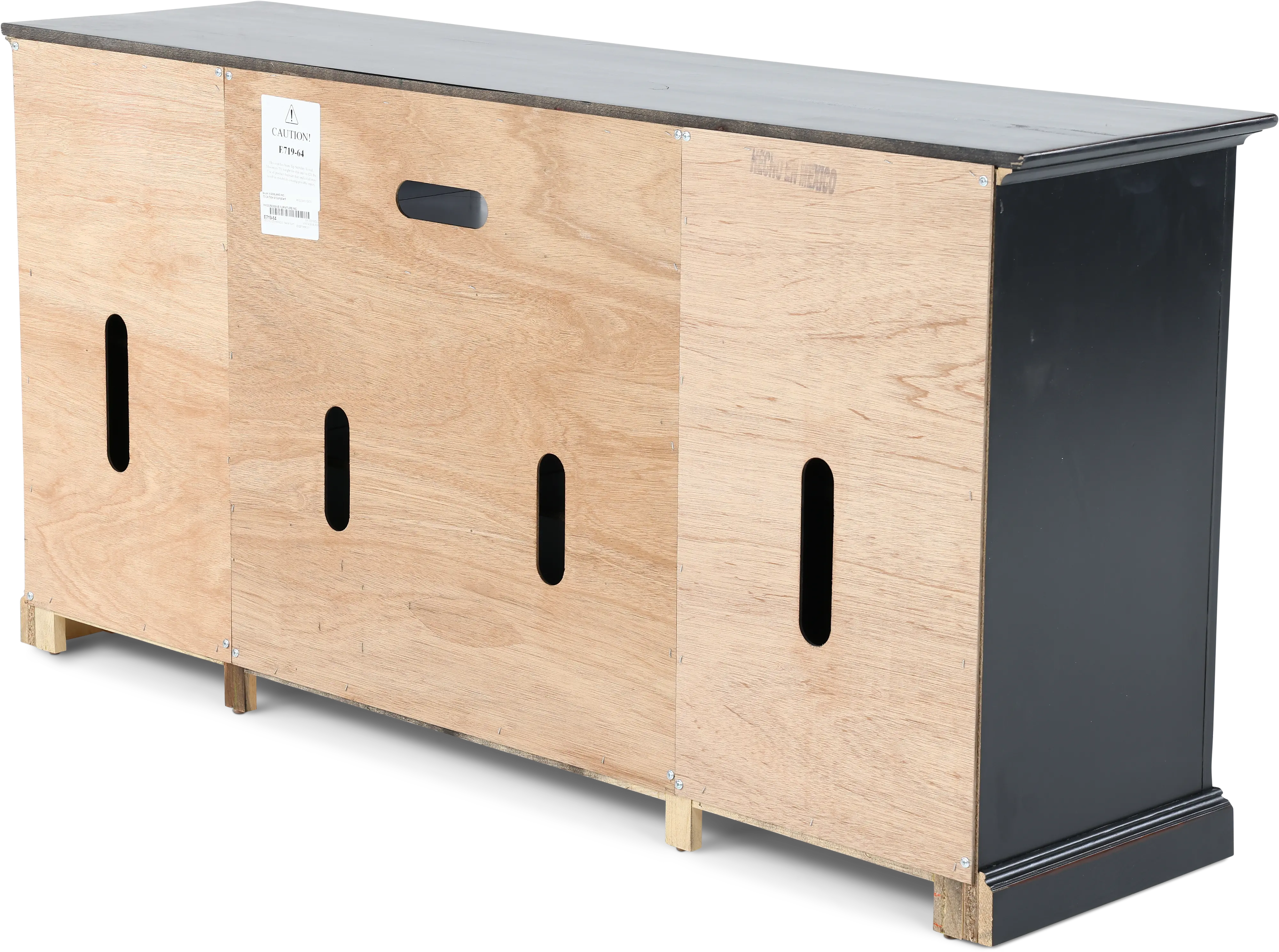 Hamilton Black 64  TV Stand-5