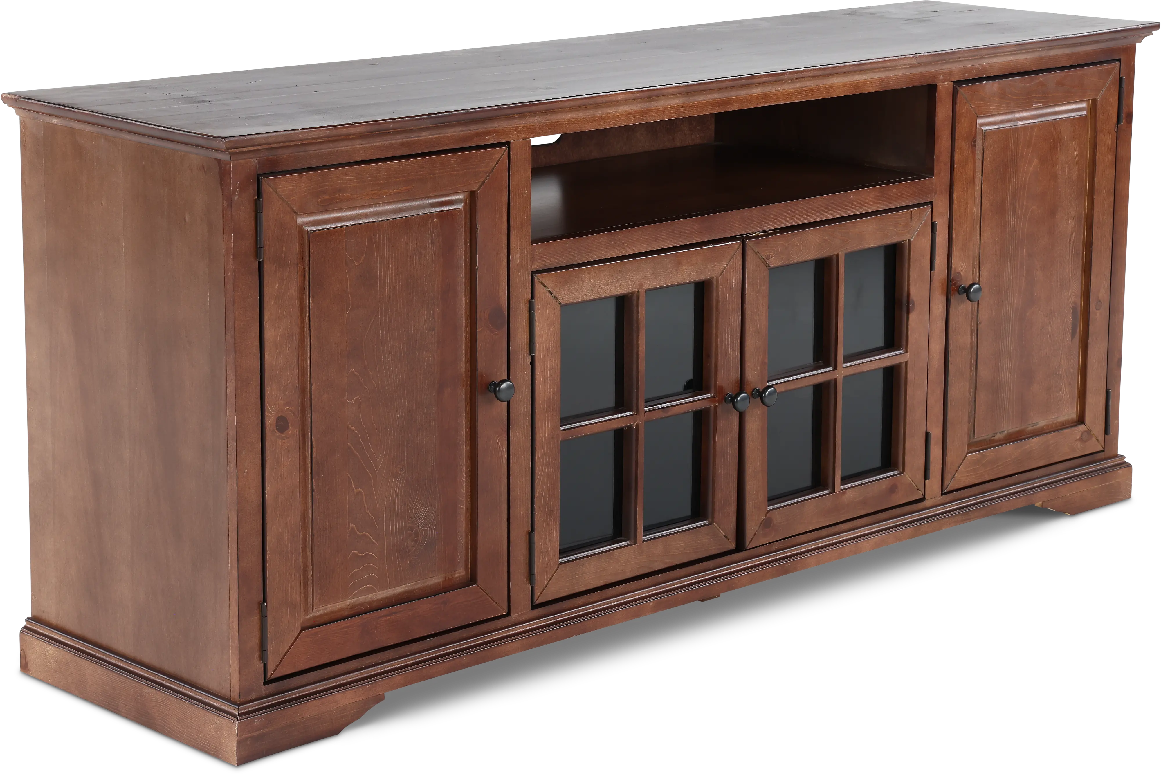 Hamilton Cherry 74  TV Stand-4