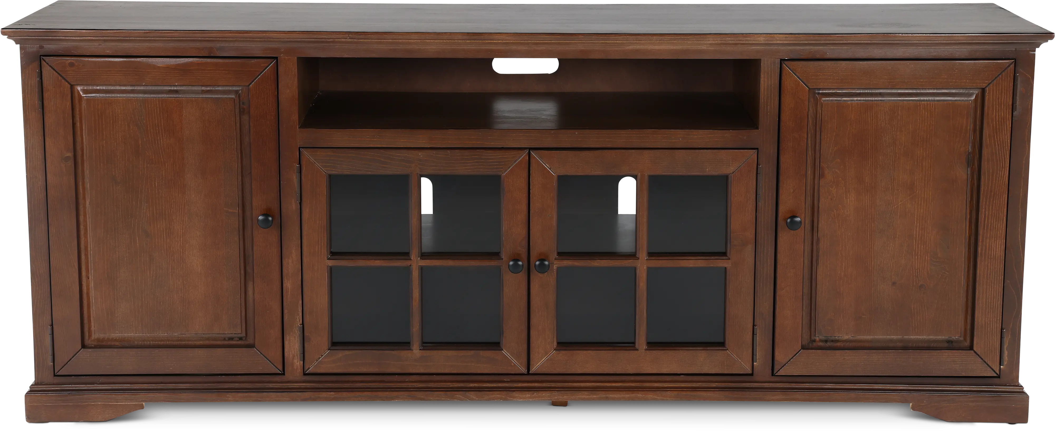 Hamilton Cherry 82  TV Stand-1