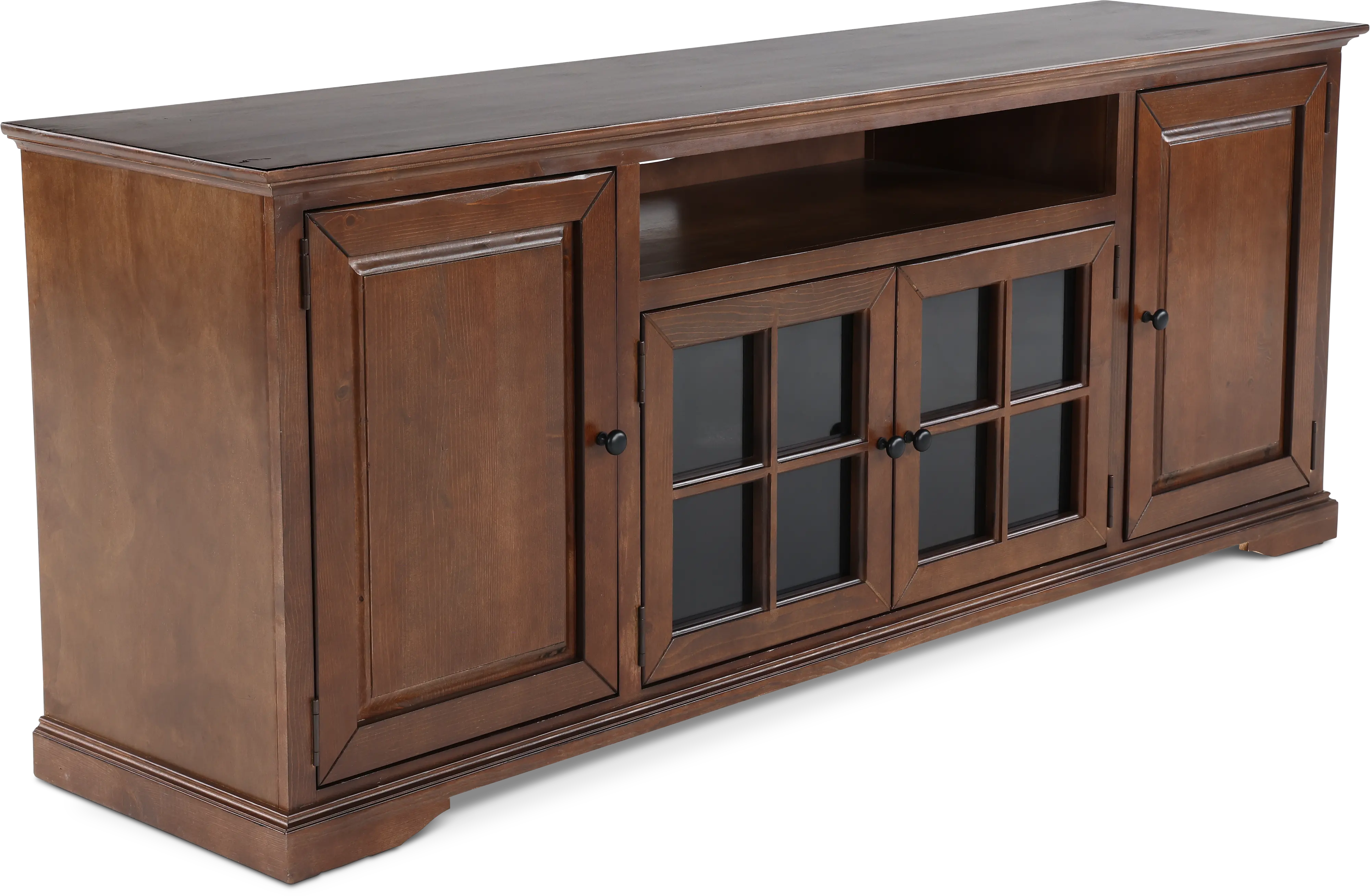 Hamilton Cherry 82  TV Stand-4