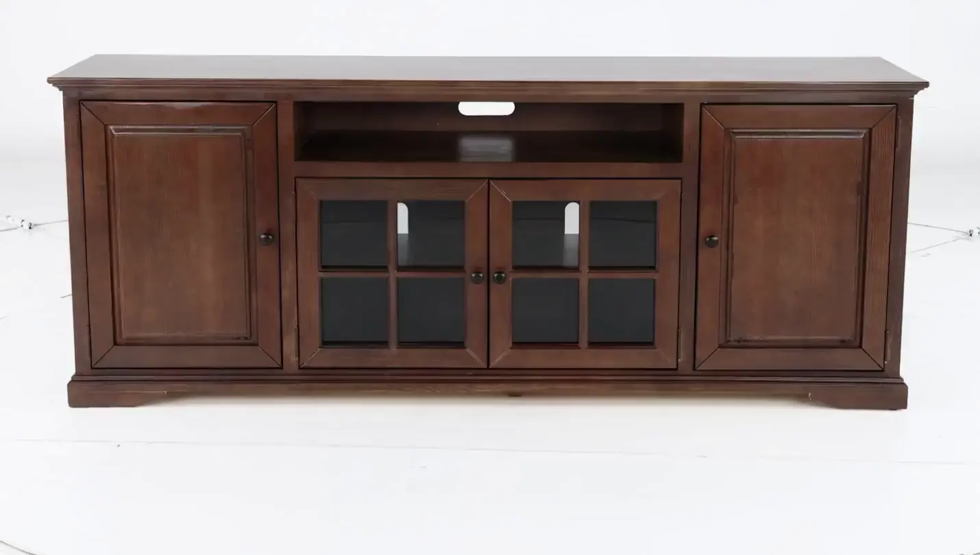 Hamilton Cherry 82  TV Stand-6